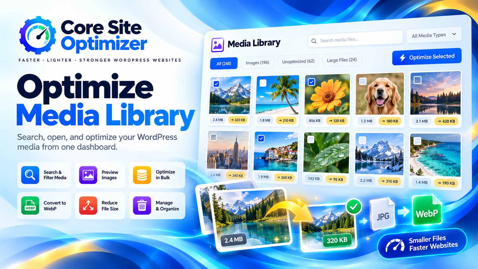 Core Site Optimizer feature demonstration 5