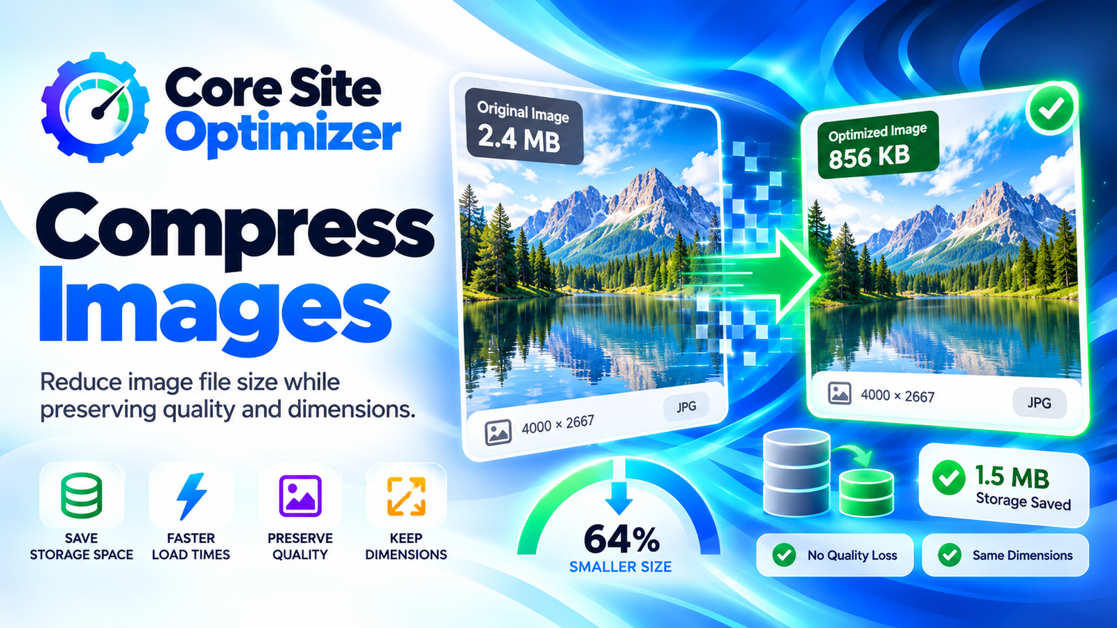 Core Site Optimizer feature demonstration 4
