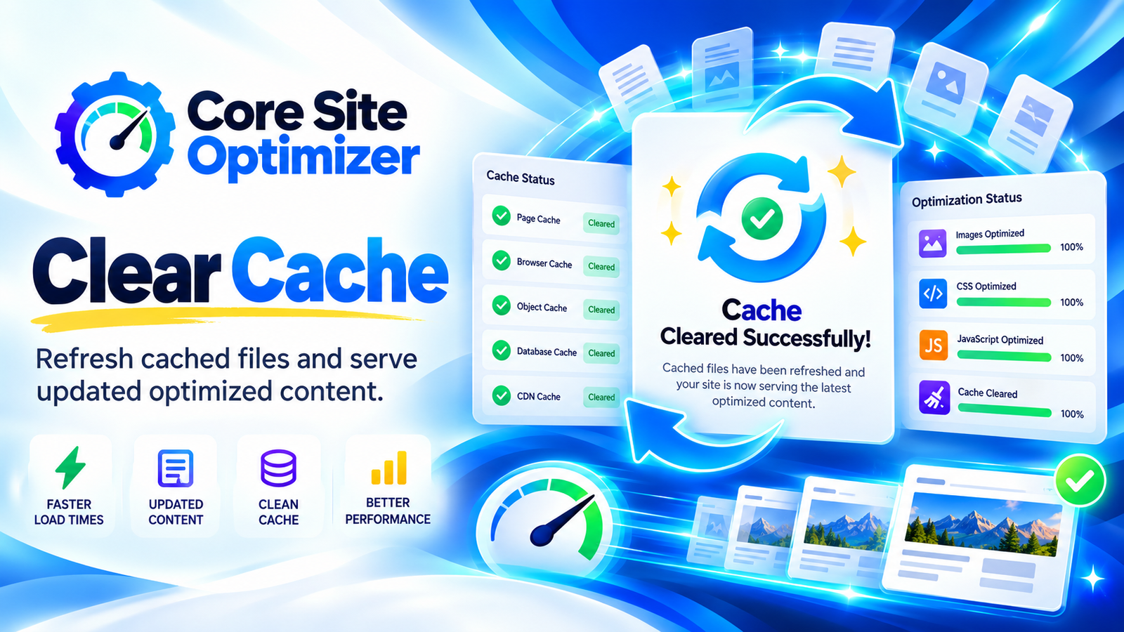 Core Site Optimizer feature demonstration 1